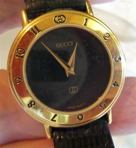 vintage gucci watch 1990's|vintage gucci watches worth.